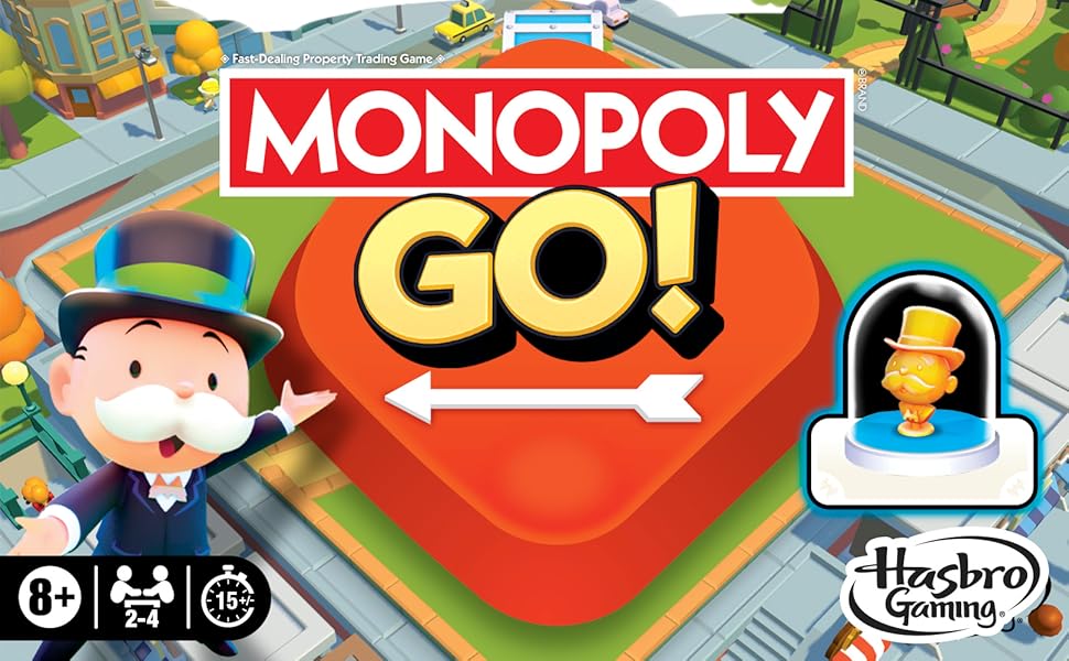 Monopoly GO Juego de mesa Inspirado en el popular juego