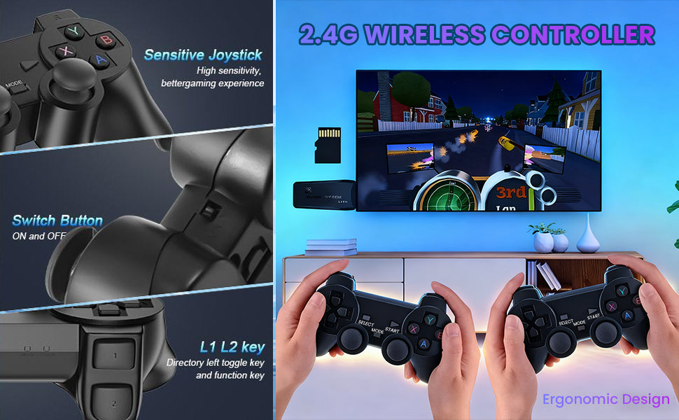 Consola de juegos retro más de 20000 videojuegos retro
