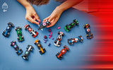 LEGO Coches de carreras coleccionables F1 paquete de 6