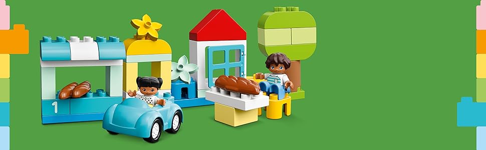 LEGO DUPLO 10913 - Caja de ladrillos clásica con caja de