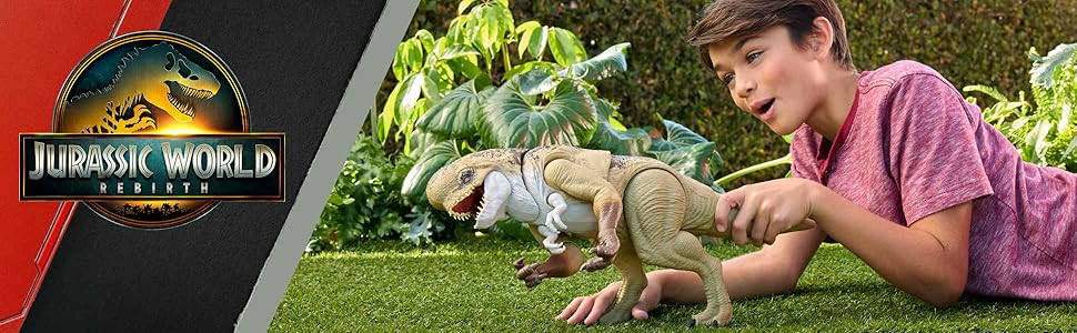 Mattel Jurassic World Rebirth Distortus Rex Rumble N