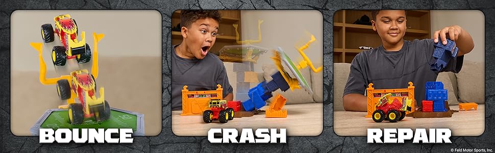 Monster Jam Smash  Bash - Juego de campo de choque con