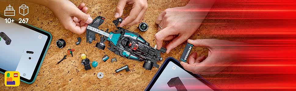 LEGO Speed Champions Mercedes-AMG F1 W15 - Juego de