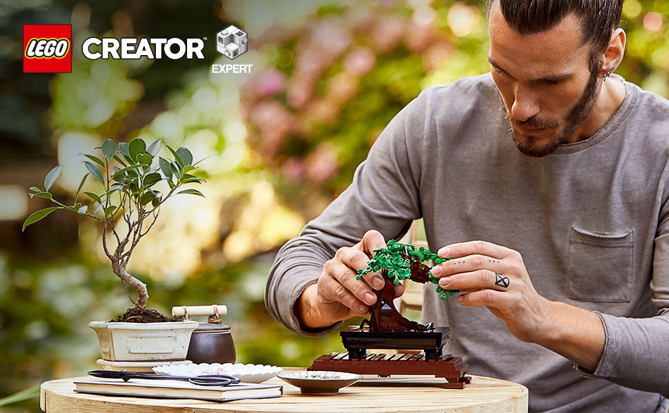 LEGO Botanicals - Juego de construcción de árbol bonsái