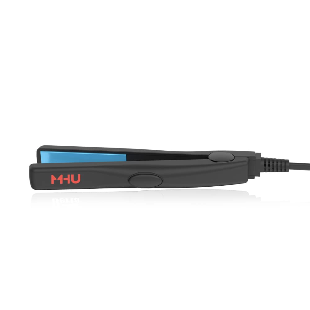 MHU mini alisador de cabello de cerámica Turmalina profesional tama...