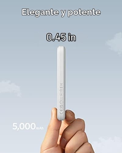 Anker Cargador portátil magnético 621 (MagGo), banco de energía ina...