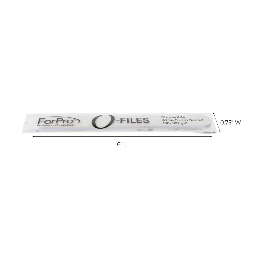 ForPro Professional Collection O-Files - Pizarra de espuma, lima de...