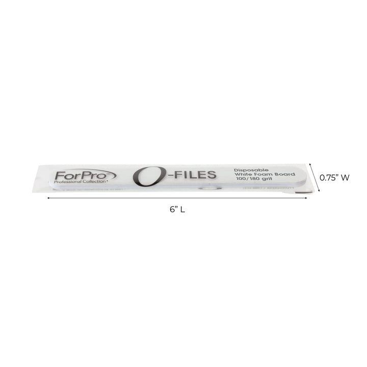 ForPro Professional Collection O-Files - Pizarra de espuma, lima de...
