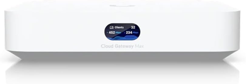 Ubiquiti Cloud Gateway Max - (UCG-Max) (sin almacenamiento)