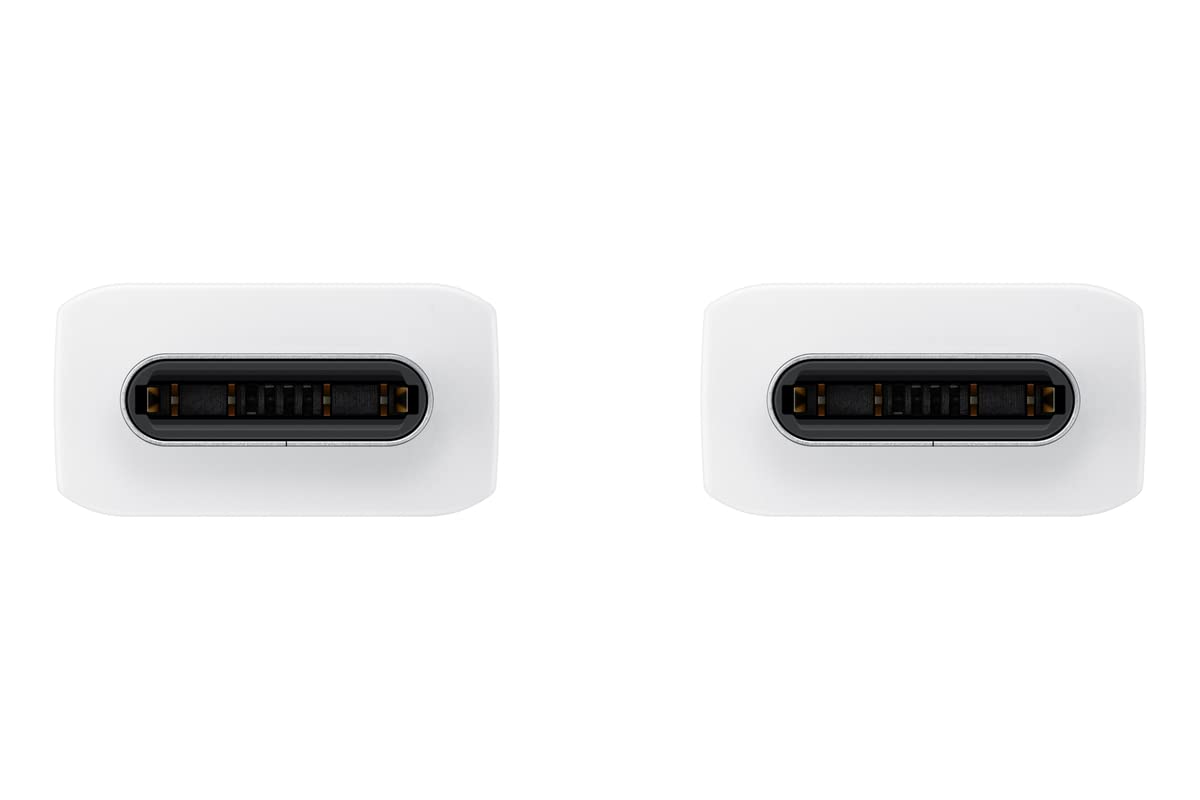 Samsung Cable tipo C tipo C de 1.8 m (5A), blanco
