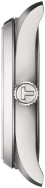 Tissot PR 100, cuarzo suizo, 1.339 en, esfera plateada, reloj unisex