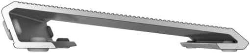 CHERRY AC 3.3, Reposamanos ergonómico de aluminio y patas desmontables, accesorios originales para teclado de juegos CHERRY MX Board 3.0 S, fijación rápida, color blanco