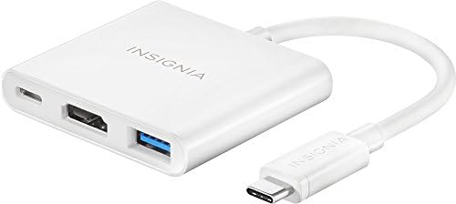 Insignia Adaptador HDMI VGA, modelo: NS-PG95503, negro