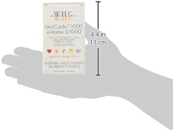 UnoCardio 1000 WHC 004 oz de aceite de pescado puro de