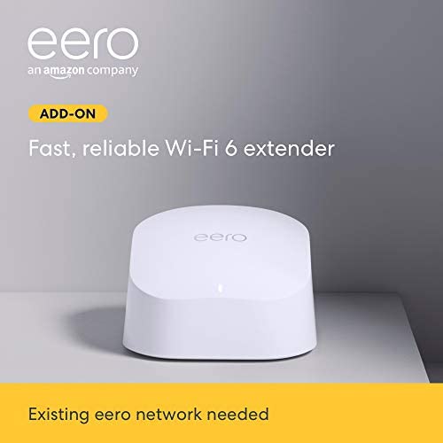 Extensor adicional de wifi de malla Amazon eero 6