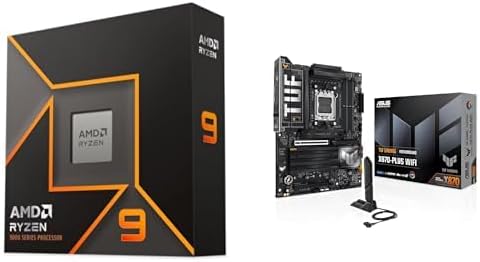 AMD Ryzen 9 9900X + TUF Gaming X870-PLUS WiFi