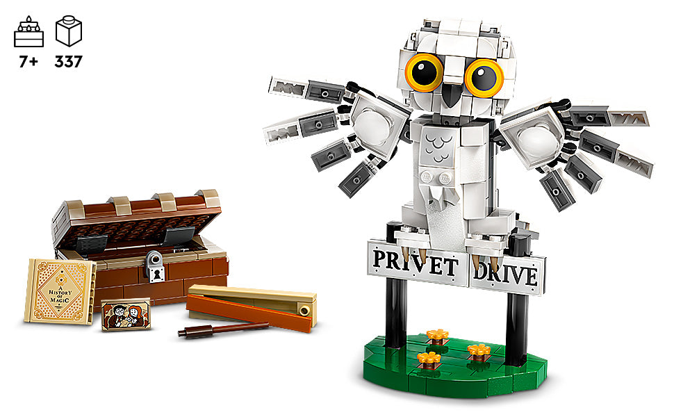 LEGO Harry Potter Hedwig at 4 Privet Drive juguete de