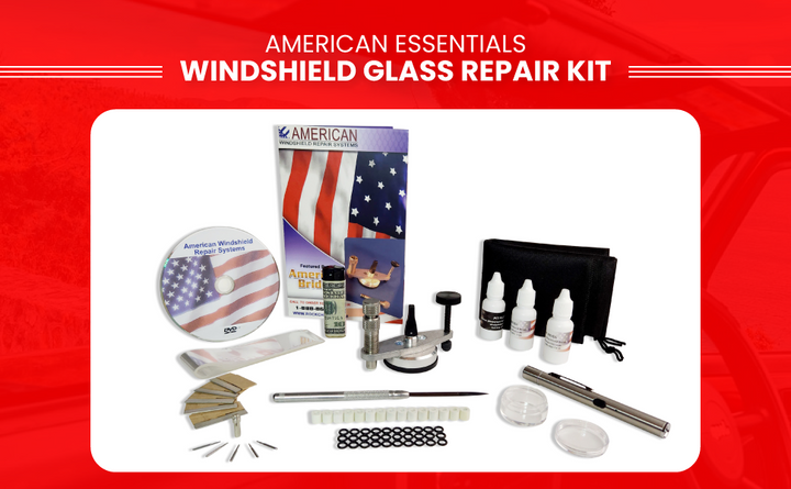 Kit de reparación de parabrisas americano  Sistema