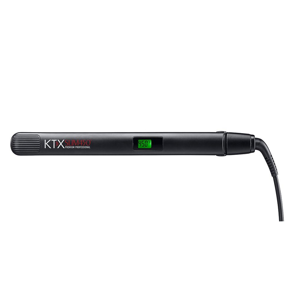 IZUTECH KTX Slim450 Titanium - Plancha plana profesional de 1 pulga...