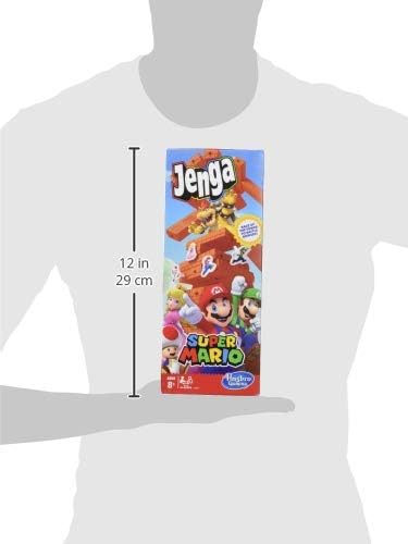 Hasbro Jenga Super Mario Game Juego de torre de