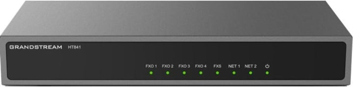 Grandstream Enrutador HT841 4 FXO, 1 FXS, 2 GigE PoE NAT