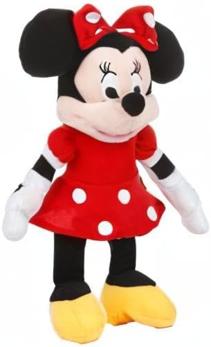 Disney Peluche clásico Minnie Mouse vestido de lunares