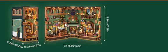 Magic Potion House Booknook - Juego de construcción con