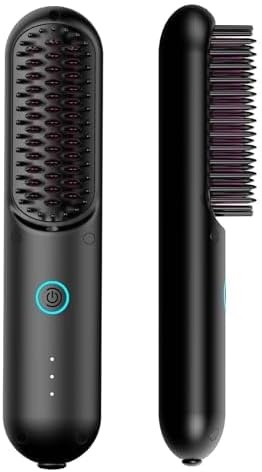 TYMO Porta PRO - Cepillo alisador de pelo inalámbrico para viajes,...