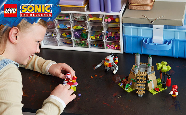 LEGO Sonic The Hedgehog Knuckles and The Master Emerald