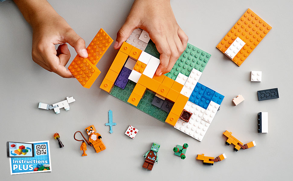 LEGO Minecraft El Refugio-Zorro 21178 - Set de