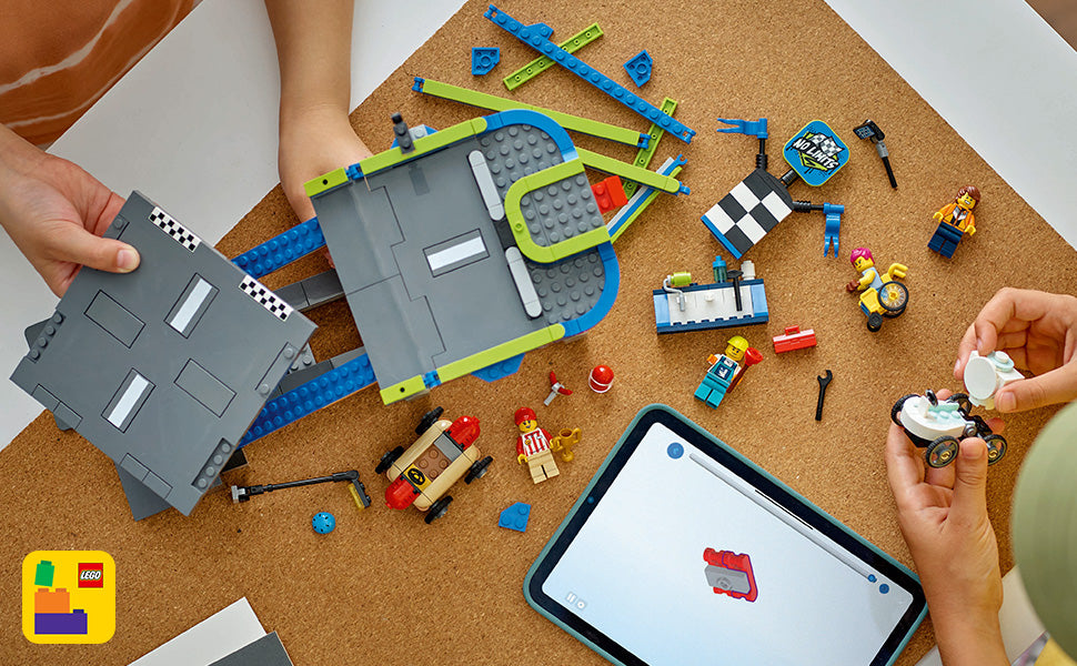 LEGO City No Limits Race Car Ramp Track Toy - Juguete de
