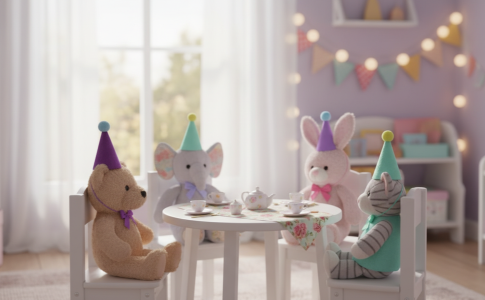 12 mini sombreros de fiesta para animales de peluche