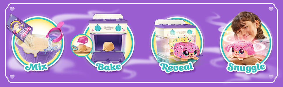 Cookeez Makery Horno Lil Bakez mezcla la masa y haz una