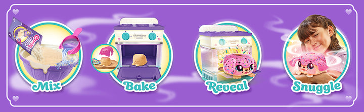 Cookeez Makery Horno Lil Bakez mezcla la masa y haz una
