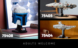 LEGO Star Wars Logo de Star Wars construido con ladrillo