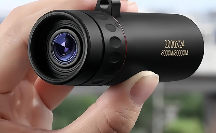 Telescopio óptico monocular de 2000 x 24 para adultos con