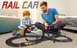 Juguete para niños con ranura eléctrica juego de pista de