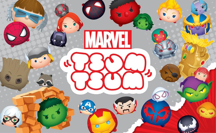 Disney TSUM TSUM Marvel Adventures - Mini figuras de