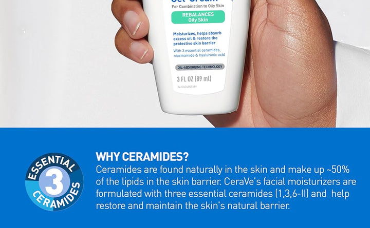 CeraVe Gel-Crema Hidratante de Control de Aceite