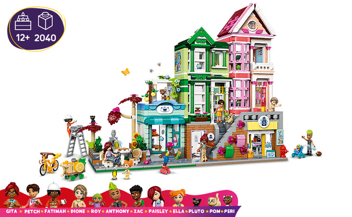 LEGO Friends Heartlake City Apartments and Stores - Juego