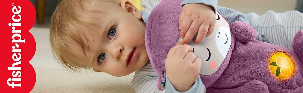 Fisher-Price Juguete para bebé Soothe n Snuggle Purple