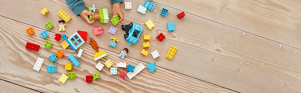 LEGO DUPLO 10913 - Caja de ladrillos clásica con caja de