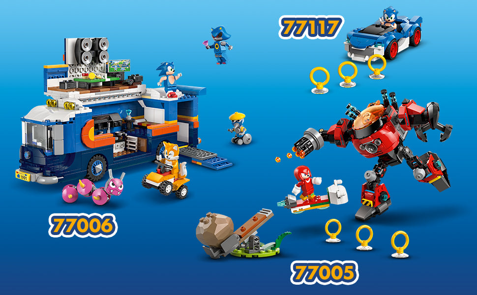 LEGO Sonic The Hedgehog Silver - Juguete de construcción