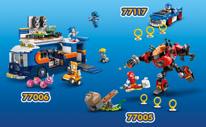 LEGO Sonic The Hedgehog Silver - Juguete de construcción