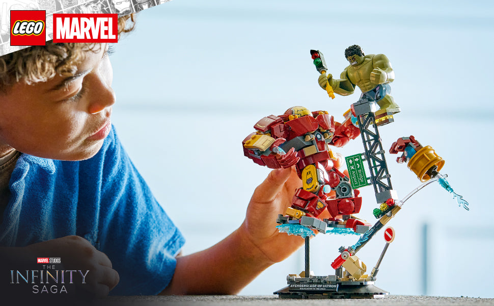 LEGO Marvel Epic Battle Hulkbuster vs The Hulk - Juguete