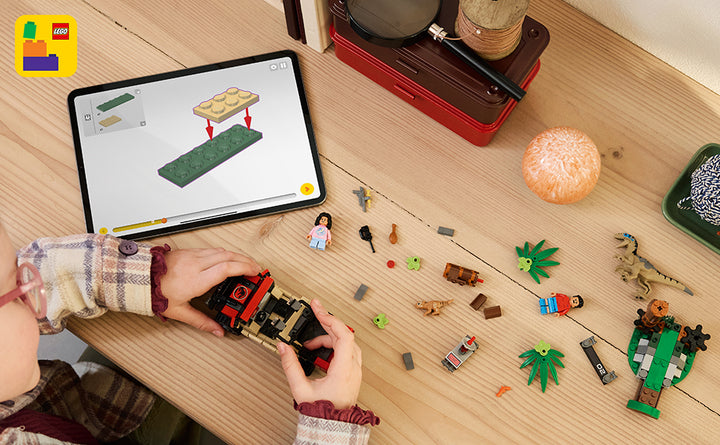 LEGO Jurassic World Raptor Off-Road Escape - Juego de