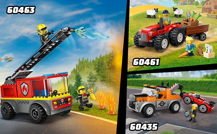 LEGO City Yellow - Cargador de ruedas de construcción