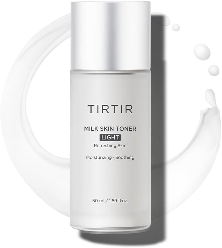 TIRTIR Milk Skin Toner Light | Hidratación instantánea con 4% de ni...