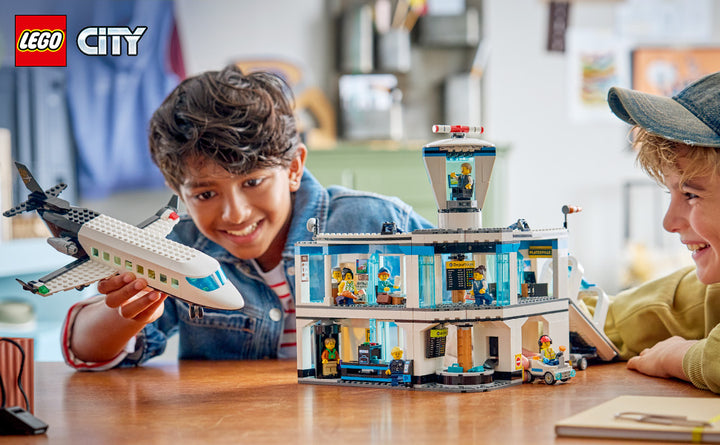LEGO Aeropuerto de la ciudad con juguete de construcción