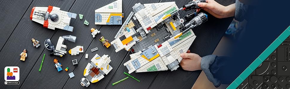 LEGO Star Wars Ahsoka Ghost and Phantom II - Juguete de